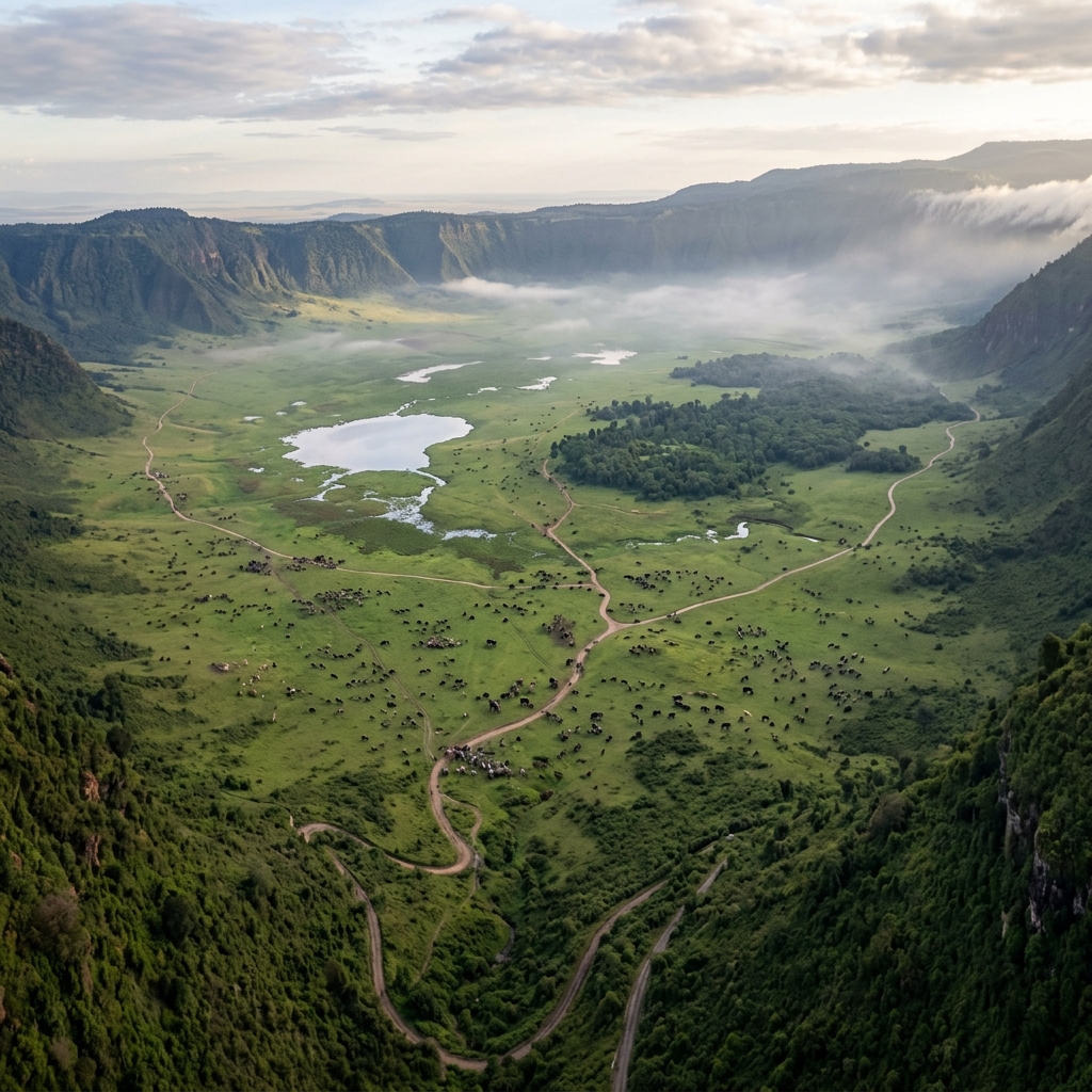 Explore the Ngorongoro Crater